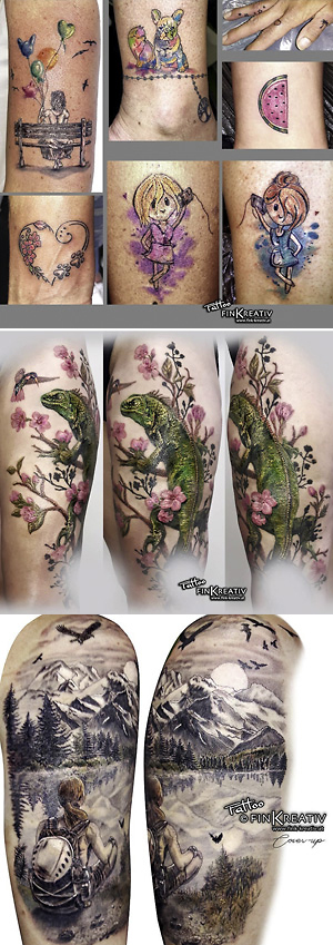 tattoo studio graz fineline echse wandern berge