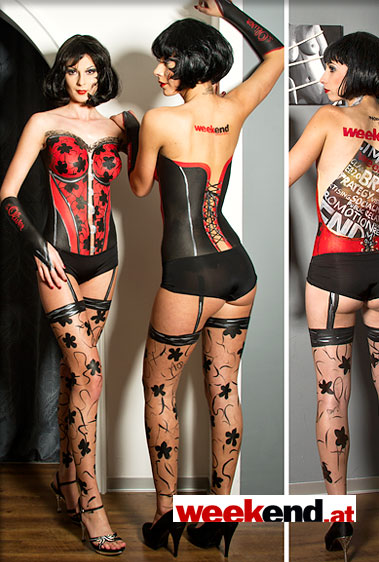 bodypainting dessous