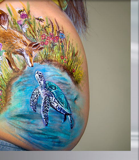 bodypainting temporärtattoohenna