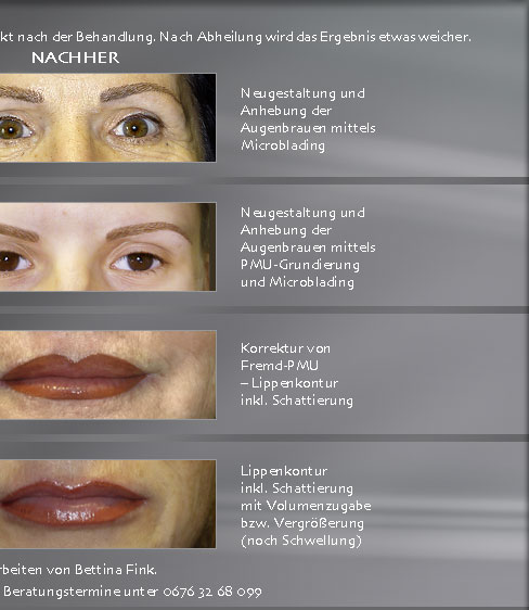 permanent make up microblading augenbrauen lippen
